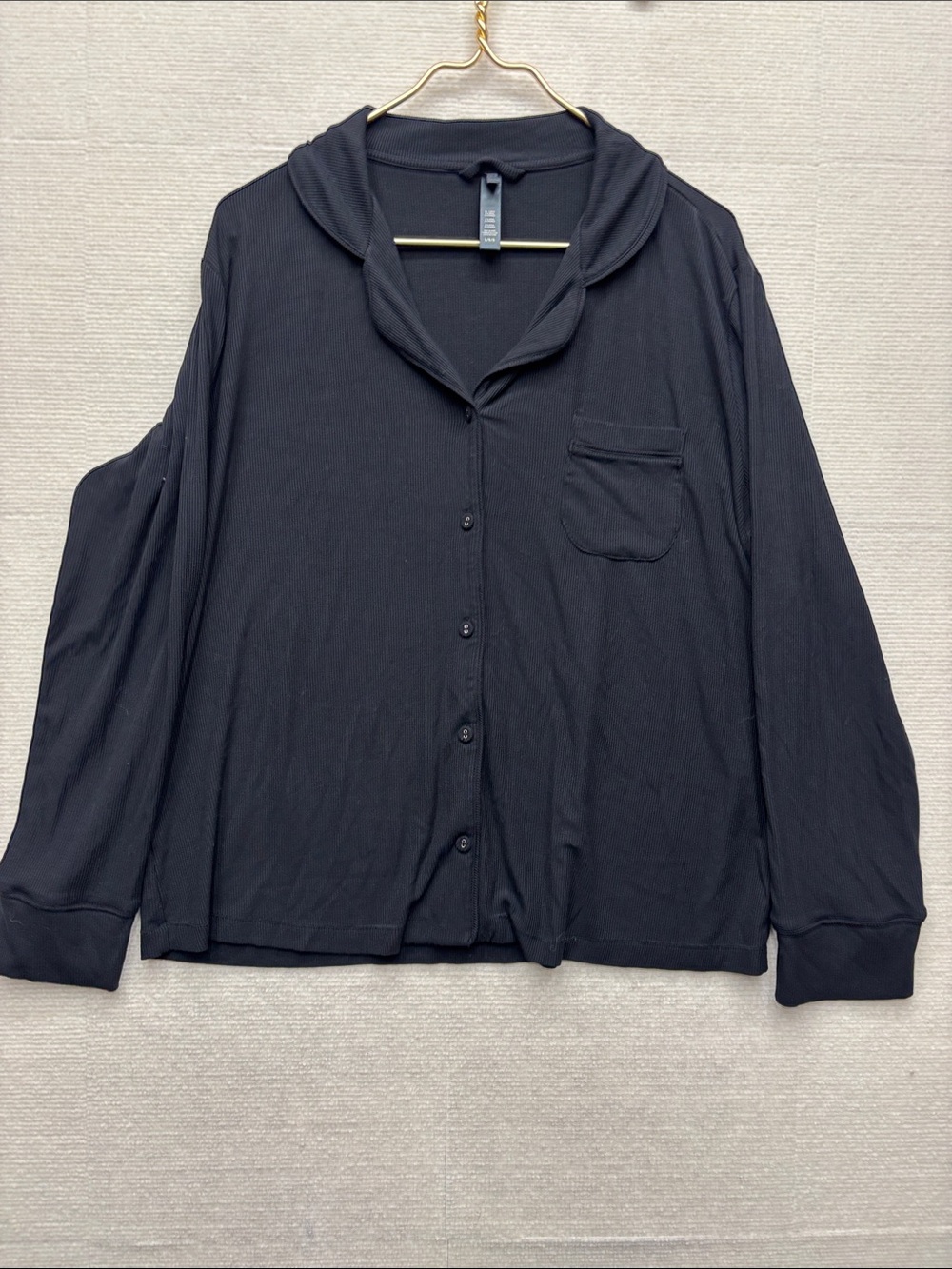 Skims | large Button-Front pajama Shirt